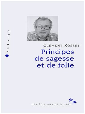 cover image of Principes de sagesse et de folie